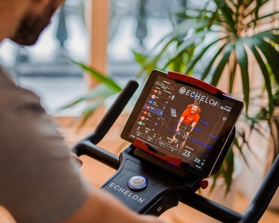 Echelon Stride workout on the app